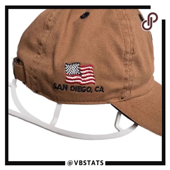 U.S. Open Men's Torrey Pines 2008 Golf USGA Hat Canyon Black Adjustable NWT - Picture 2 of 7